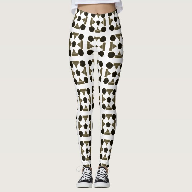 Legging Arte Geométrica Diamond (Frente)