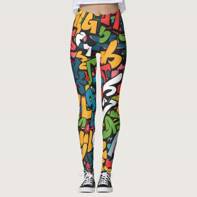 Legging arte grafite (Frente)