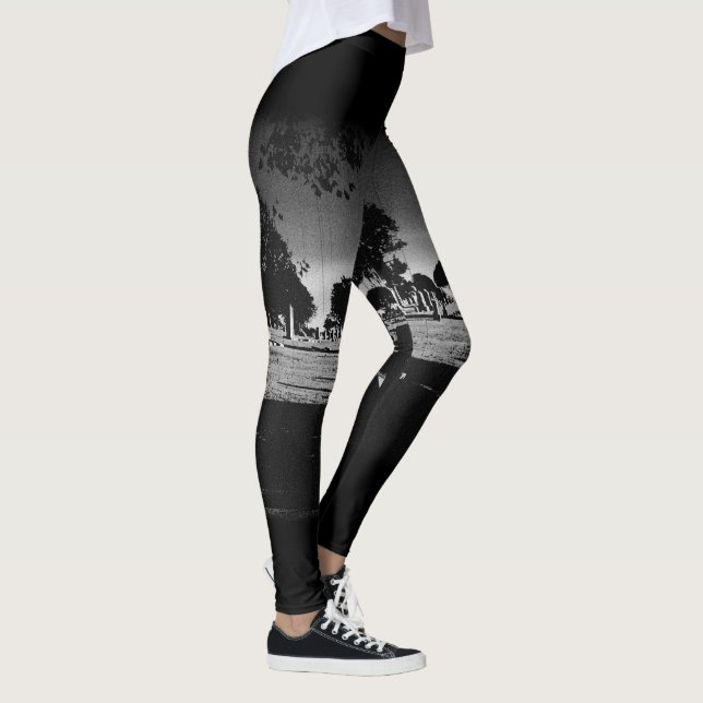 Legging Arte Graveyard (Direita)
