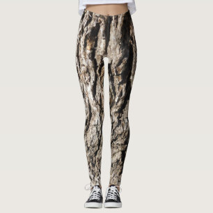 Legging Arte incomum e design mulheres esticam pernas