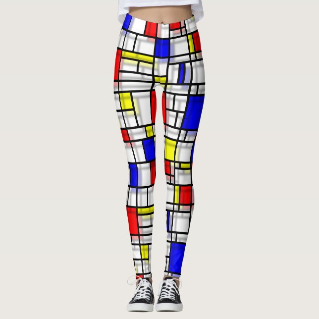 Legging Arte Moderna Lança uma Sombra (Frente)
