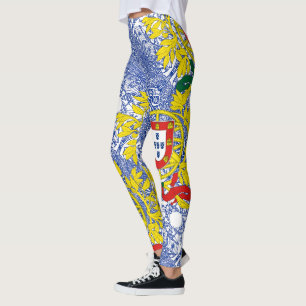 Legging arte portuguesa
