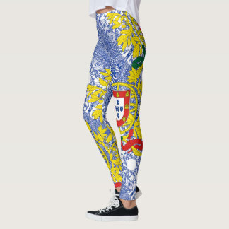Legging arte portuguesa