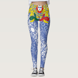 Legging arte portuguesa
