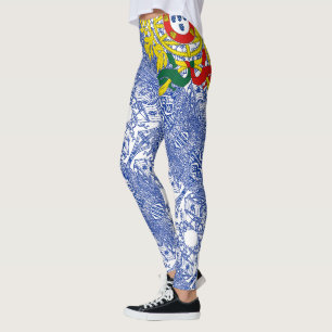Legging arte portuguesa