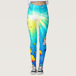 Legging Arte Sunlit Reef Life Glow