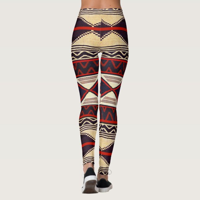 Legging Arte Tribal do Sudoeste (Verso)