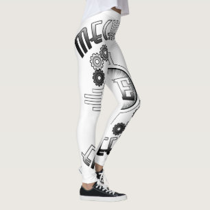 Legging Artes mecânicas de Engenheiro
