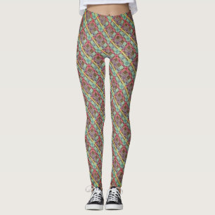 Legging Artsy Colors Abstrato
