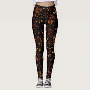Legging Artsy Dourado Black