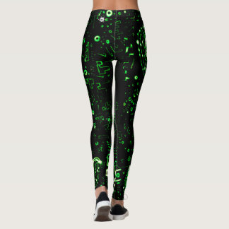 Legging Artsy Green Black