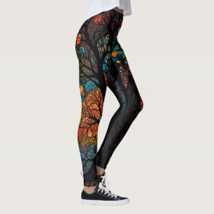 Legging Árvore da Vida Rapariga Poder e Amor