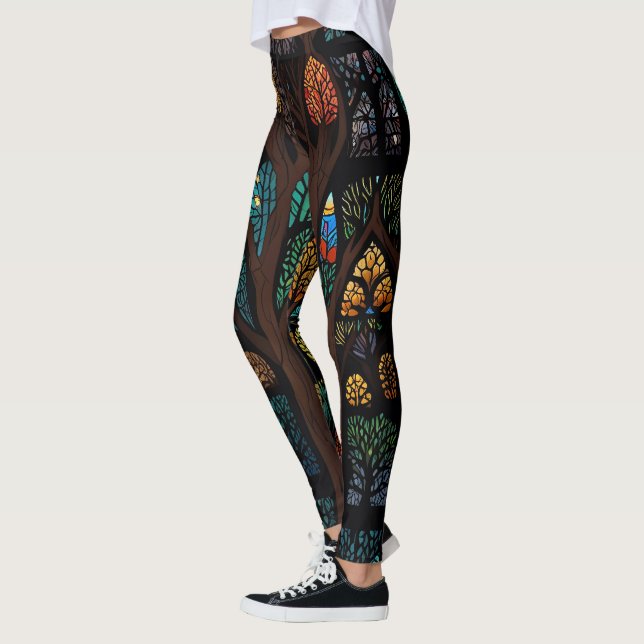 Legging Árvore da Vida Rapariga Poder e Amor (Esquerda)