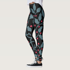Legging árvore de azevinho