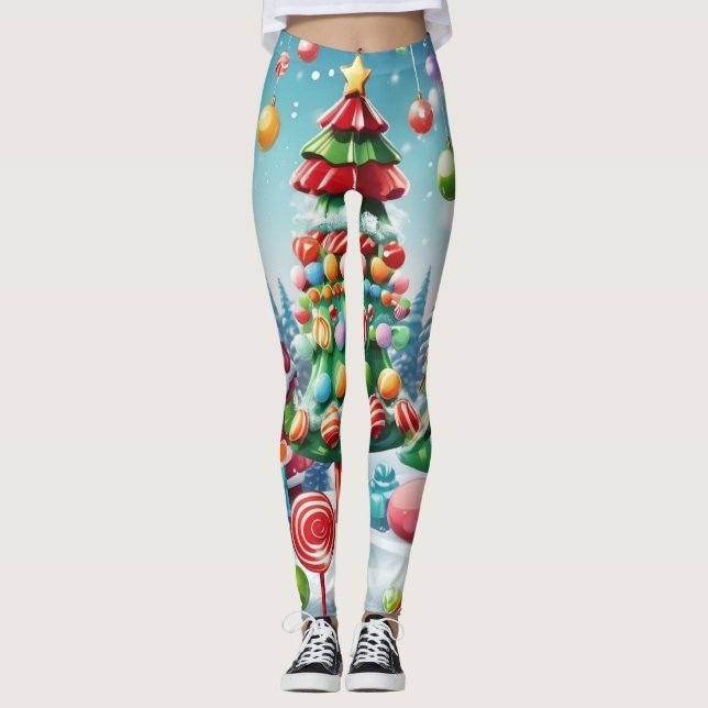 Legging Árvore de Natal (Frente)