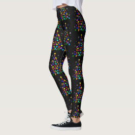 Legging Árvore de Natal Autismo