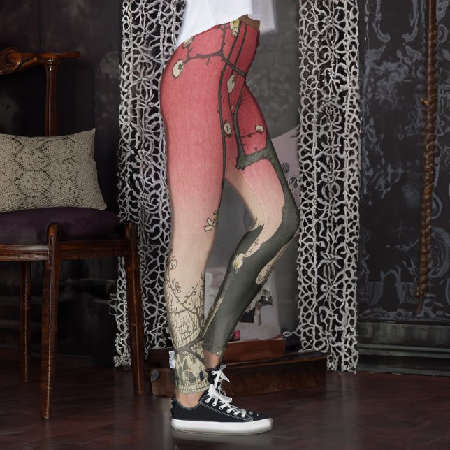 Legging Árvores de solário japonesas (Criador carregado)
