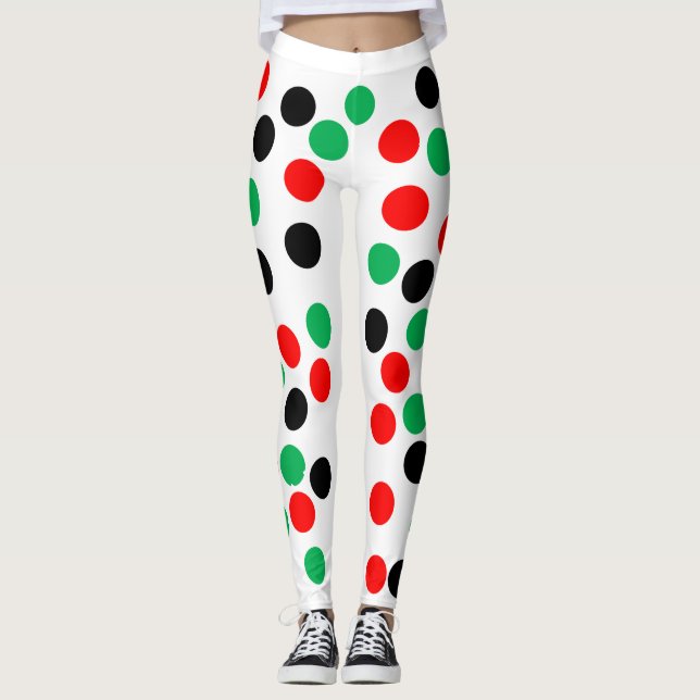 Legging As bolas coloridas (Frente)