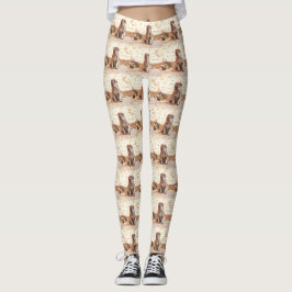 Legging As caneleiras das mulheres do "amendoim"