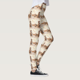 Legging As caneleiras das mulheres do "amendoim"