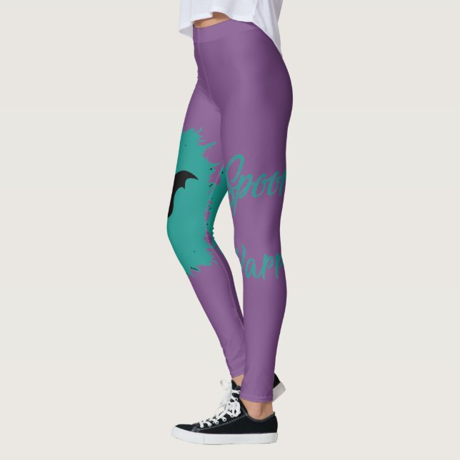 Legging As caneleiras das mulheres do guerreiro de Spoonie (Esquerda)