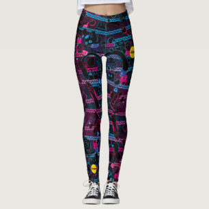 Legging As caneleiras das mulheres modeladas arcada