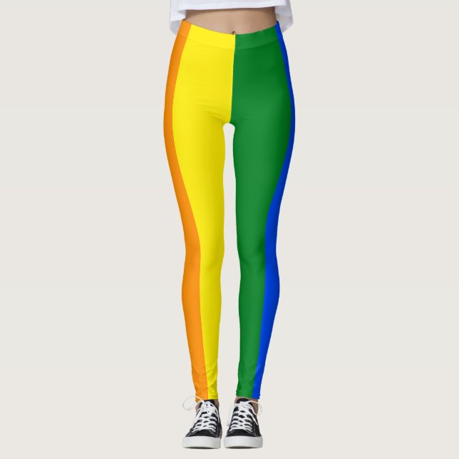 Legging As cores do arco-íris (Frente)