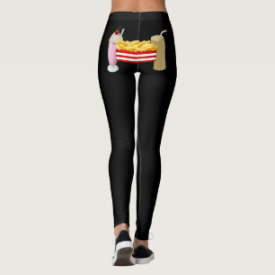 Legging As fritadas vão com as caneleiras dessa agitaçã