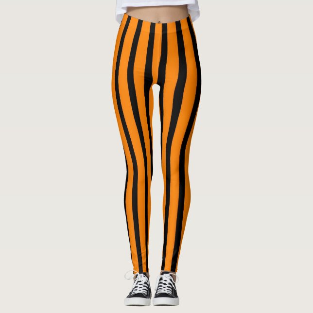 Legging As Listras de Halloween (Frente)