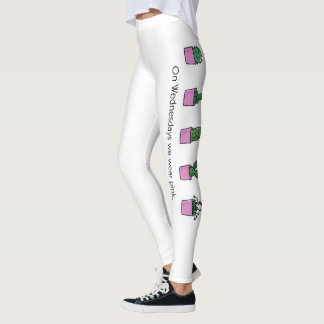 Legging Às quartas-feiras Vestimos Rosa