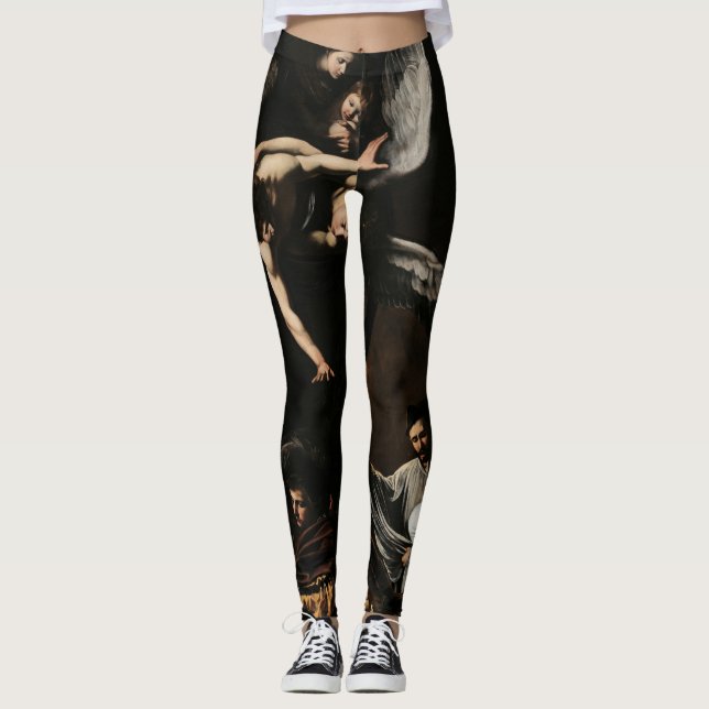 Legging As Sete Obras do Compaixão (Caravaggio) (Frente)