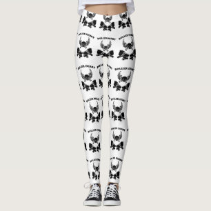 Legging Asas de Derby do rolo