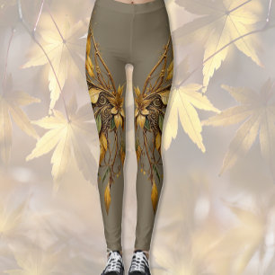 Legging Asas e Folhas