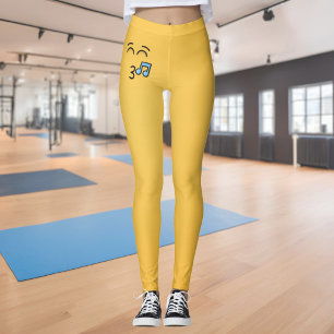 Legging Assobiar Face com Olhos Sorridentes