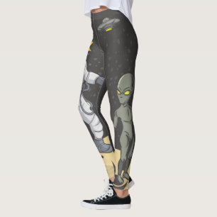 Legging Astronauta e alienígena