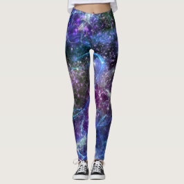 Legging até o fim do tempo, paisagem galáctica: