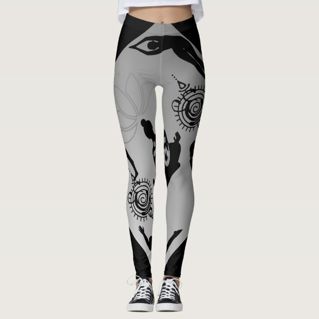 Legging athleisure yogafashion ativewearstyle mindfulmove (Frente)