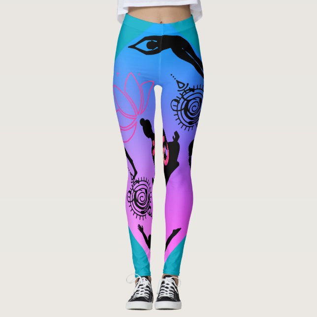 Legging athleisure yogafashion ativewearstyle mindfulmove (Frente)