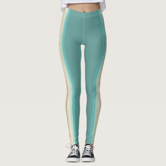 Legging Athletic Stripe Pattern | Dual Tone
