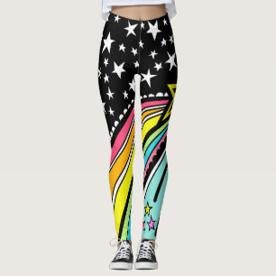 Legging Atirando nas pernas das estrelas