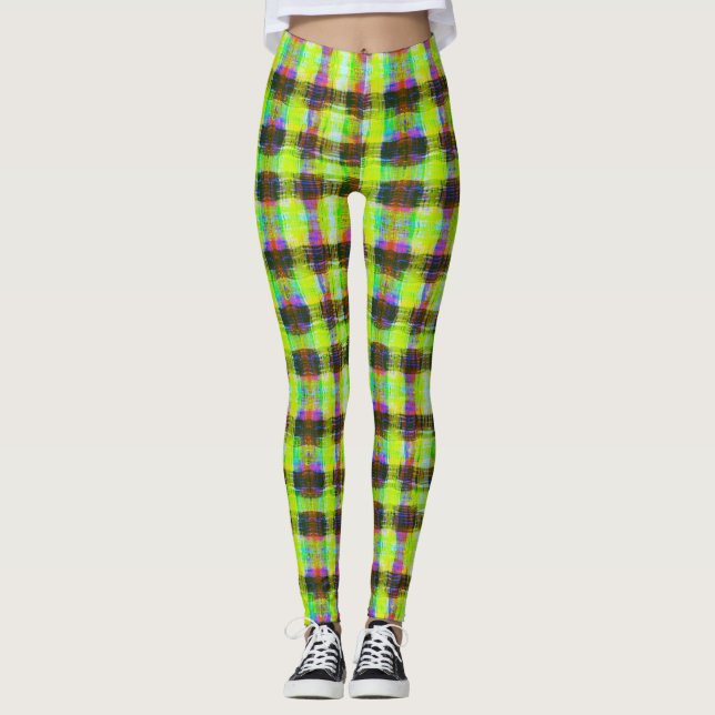 Legging Atitude xadrez (Frente)