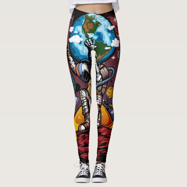 Legging Atlas Space Man (Frente)