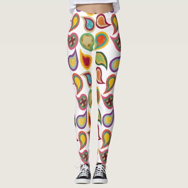 Legging Atomic Paisleys (Frente)