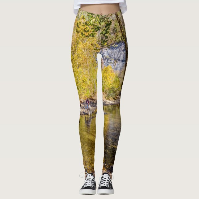 Legging Atravessando O Rio Buffalo (Frente)