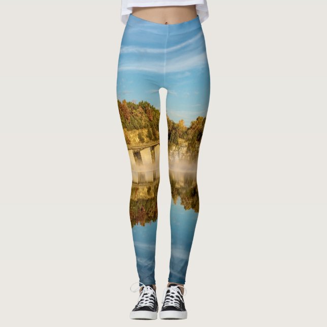 Legging Autumn Glow Lake Springfield (Frente)