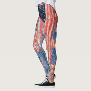 Legging Avenida na Chuva de Frederick Childe Hassam
