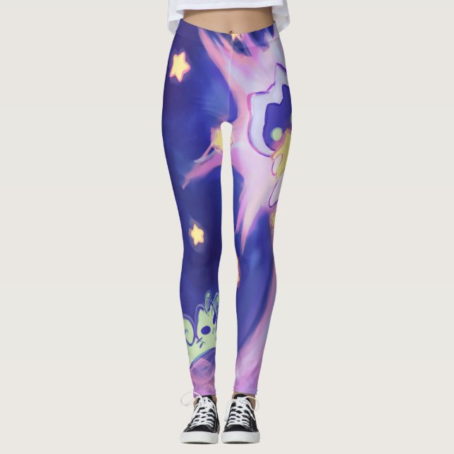 Legging Aventura Cósmica do KitKat (Frente)