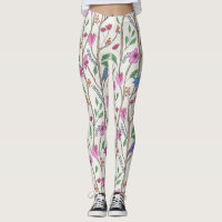 Aves e Flores na moda