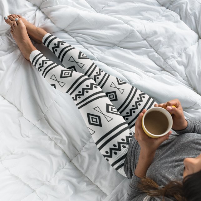 Legging Aztec Preto E Branco (Criador carregado)