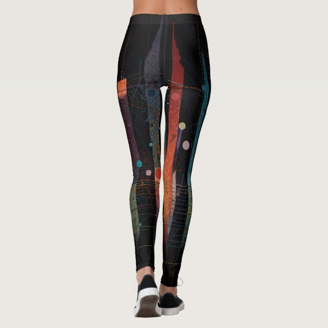 Legging Aztec Zodiac Abstrato Mix (Verso)